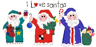 i love santa